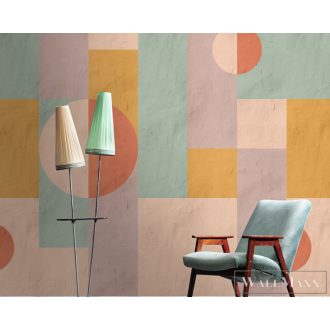   AS CREATION Walls by Patel 4 DD127869 bézs ESTRELLA-2 geometriai digitális panel