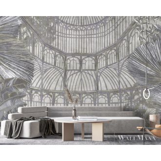   AS CREATION Walls by Patel 4 DD127937 zöld ORANGERIE-1 grafikai digitális panel