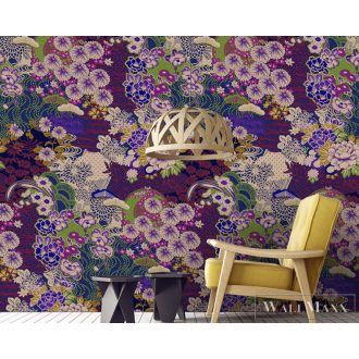   AS CREATION Walls by Patel 4 DD127957 lila KIMO-2 természet digitális panel