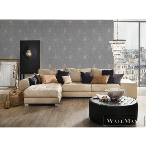 AS Dekens Stylish DE100379 lila ornamentika mintás klasszikus tapéta