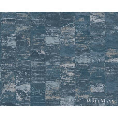 AS Dekens Stylish DE100382 kék márvány mintás elegáns tapéta