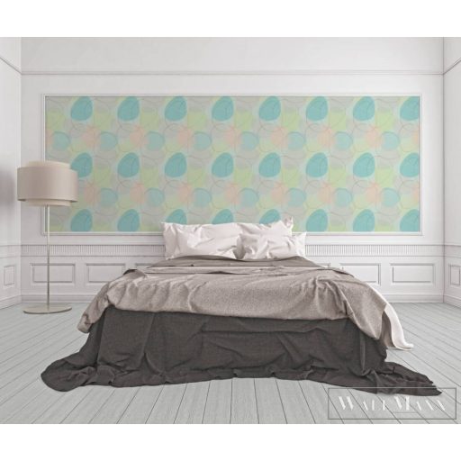 AS Creation-Dekens Balade DE376051 színes kör mintás grafikus tapéta