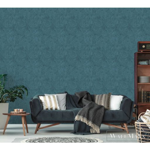 AS Creation-Dekens Balade DE376065 grafit levél mintás grafikus tapéta