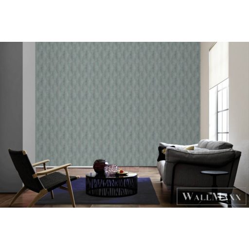 AS Creation-Dekens Balade DE376076 zöld csíkos térhatású tapéta