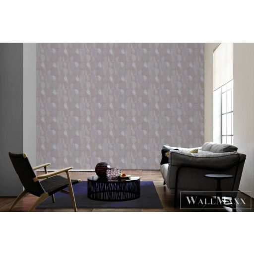 AS Creation-Dekens Balade DE376082 barna textil mintás grafikus tapéta