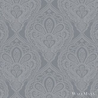   GALERIE Emporium DWP0247-02 szürke virág mintás Barokk tapéta