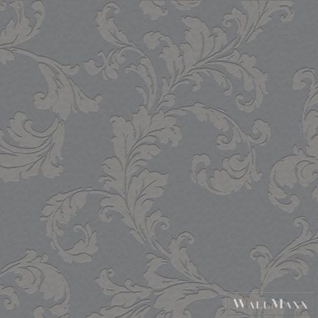 GALERIE Emporium DWP0250-02 szürke levél mintás Barokk tapéta