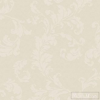   GALERIE Emporium DWP0250-05 törtfehér levél mintás Barokk tapéta