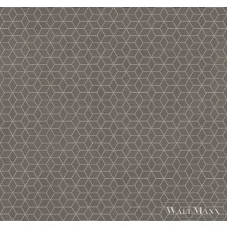   KT-EXCLUSIVE Egoist EG204 szürke Tér-hatású 3D-mintás Modern vlies tapéta