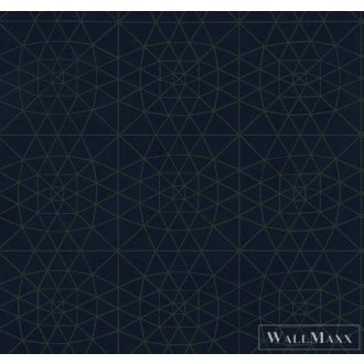   KT-EXCLUSIVE Egoist EG406 sötétkék hullámos elegáns tapéta