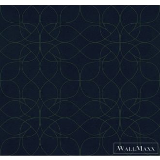   KT-EXCLUSIVE Egoist EG506 sötétkék ornamentika mintás elegáns tapéta