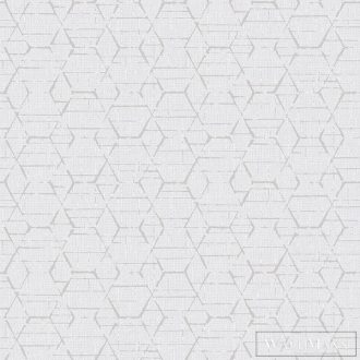 GALERIE Atmosphere G78248 lila hatszög mintás tapéta