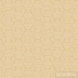 GALERIE Atmosphere G78249 sárga hatszög mintás tapéta
