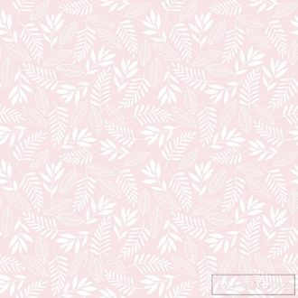 GALERIE Tiny Tots 2 G78382 rózsaszín levélmintás tapéta
