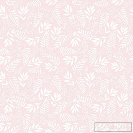 GALERIE Tiny Tots 2 G78382 rózsaszín levélmintás tapéta