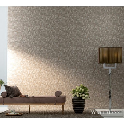 MARBURG Montego 30819 bézs akvarell mintás Modern tapéta