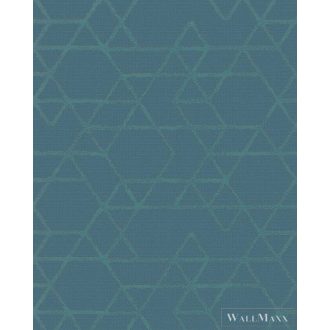 MARBURG Montego 30824 kék kristály mintás Modern tapéta