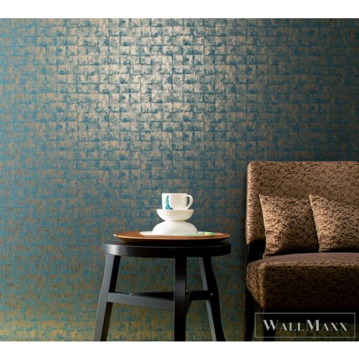 MARBURG Montego 30827 kék absztrakt Modern tapéta