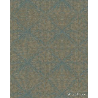 MARBURG Montego 30832 kék gyémánt mintás Modern tapéta