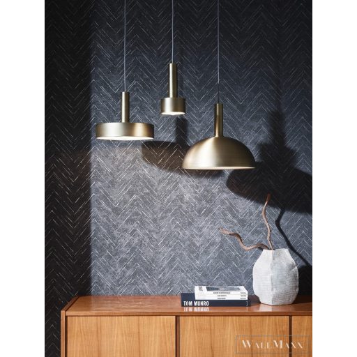 Marburg 175 Jubileum 32037 Modern grafit rattan mintás tapéta