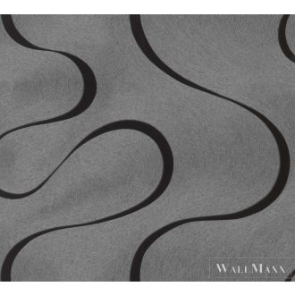   Marburg 175 Jubileum MB-53340 Design ezüst hullám mintás tapéta