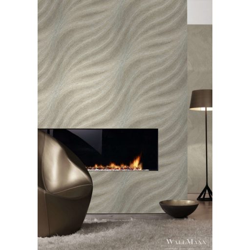 Marburg 175 Jubileum MB-56307 Modern bronz hullám mintás tapéta