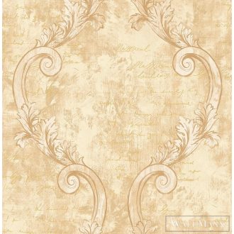   SEABROOK Majorca MC71807 arany ornamentika mintás barokk tapéta