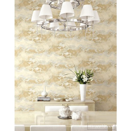 SEABROOK Majorca MC72007 sárga márvány mintás design tapéta