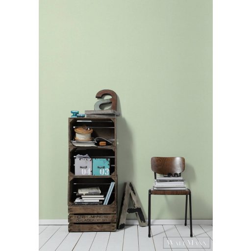 AS CREATION Profitex Premium P468740030 zöld struktúrált fémhatású tapéta