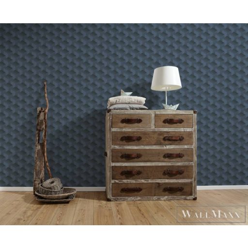 AS CREATION Profitex Premium P492740008 fekete tér-hatású grafikus tapéta