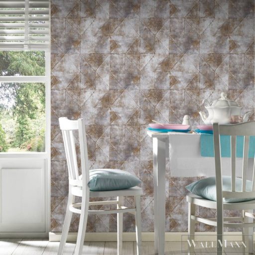 AS CREATION Profitex Premium P492740027 bronz beton mintás térhatású tapéta