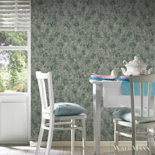 AS CREATION Profitex Premium P492740041 zöld márvány mintás fémhatású tapéta