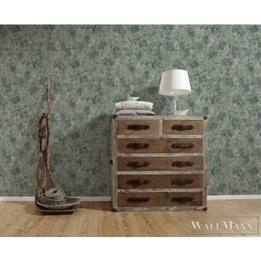 AS CREATION Profitex Premium P492740041 zöld márvány mintás fémhatású tapéta