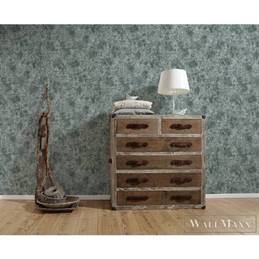 AS CREATION Profitex Premium P492740043 zöld márvány mintás fémhatású tapéta