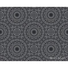   AS CREATION Profitex Premium P492740046 fekete barokk mintás grafikus tapéta
