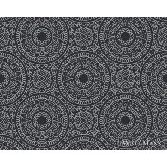   AS CREATION Profitex Premium P492740046 fekete barokk mintás grafikus tapéta