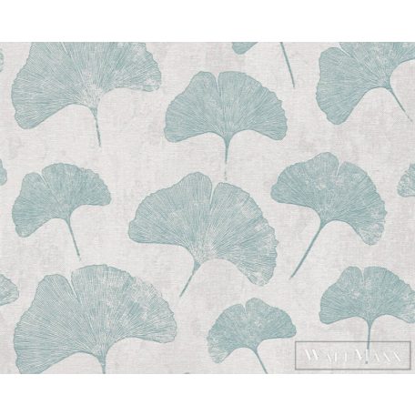 AS CREATION Profitex Premium P492740049 kék levél mintás természet tapéta