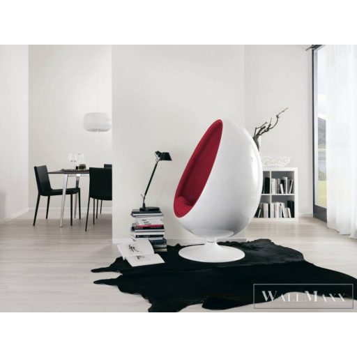 AS CREATION Profitex Premium P492740055 fehér struktúrált egyszínű tapéta