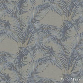 SketchTwenty Pavone PA01624 Palmaria égszín-kék tapéta