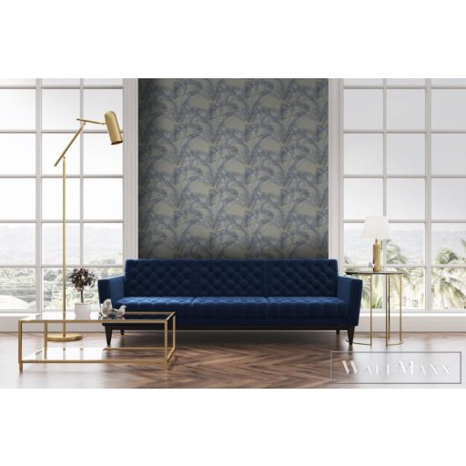 SketchTwenty Pavone PA01624 Palmaria égszín-kék tapéta