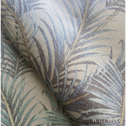 SketchTwenty Pavone PA01624 Palmaria égszín-kék tapéta