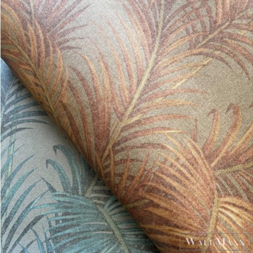 SketchTwenty Pavone PA01627 Palmaria sárgásbarna tapéta