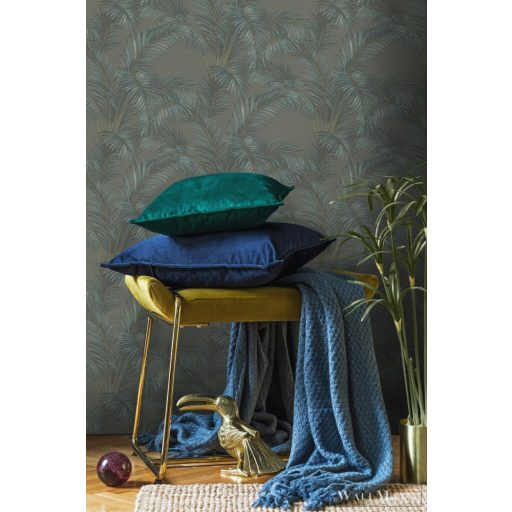 SketchTwenty Pavone PA01628 Palmaria zöldeskék tapéta