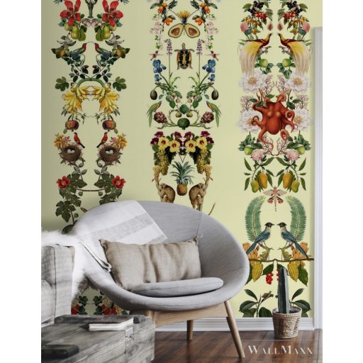 ICH La Tapicera WA192071 sárga kert mintás grafikai poszter