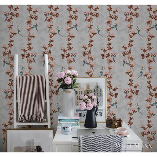 ICH La Tapicera WP172053 bézs papagáj mintás grafikai tapéta