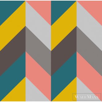 ICH La Tapicera WP172063 színes csíkos grafikai tapéta