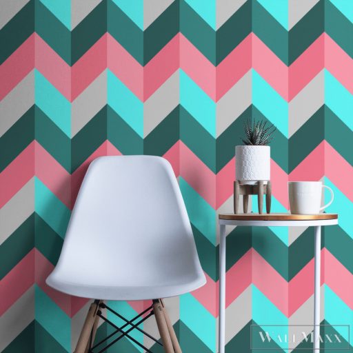 ICH La Tapicera WP172064 színes csíkos grafikai tapéta