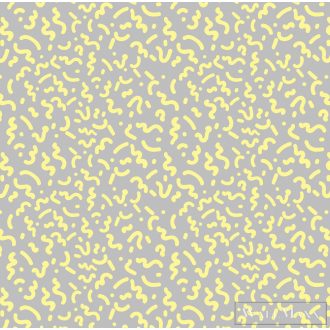   ICH La Tapicera WP191031 sárga memphis mintás grafikai tapéta