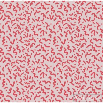   ICH La Tapicera WP191032 piros memphis mintás grafikai tapéta