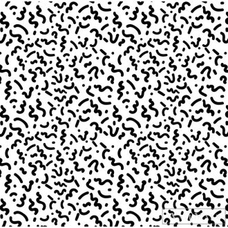   ICH La Tapicera WP191033 fehér memphis mintás grafikai tapéta